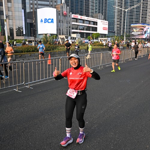 Race photo from SMARTFREN RUN 2026