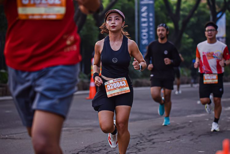 Race photo from NOTARACE 2025