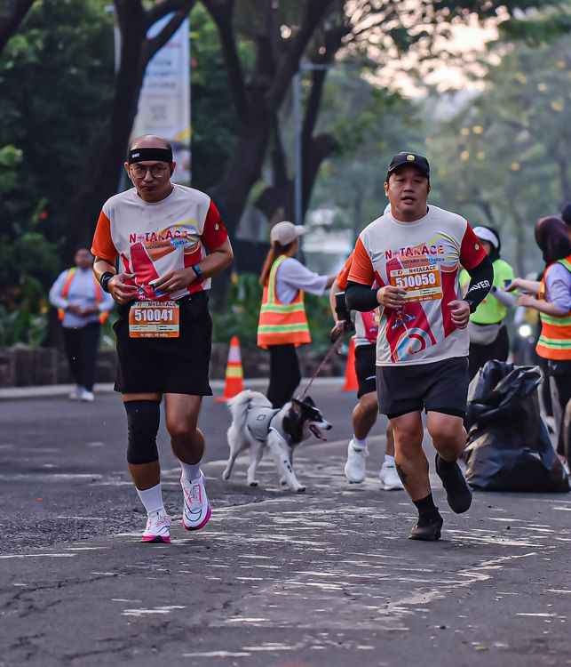 Race photo from NOTARACE 2025