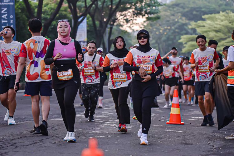 Race photo from NOTARACE 2025