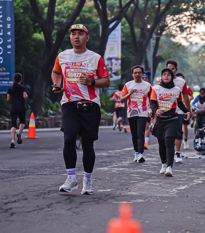 Race photo from NOTARACE 2025