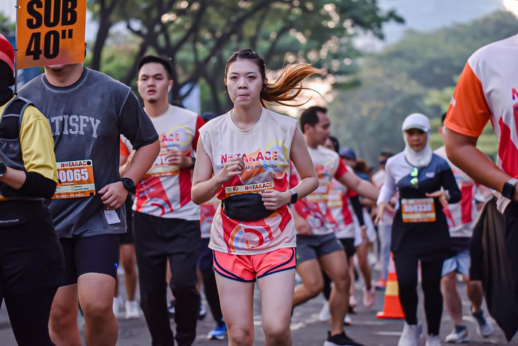 Race photo from NOTARACE 2025