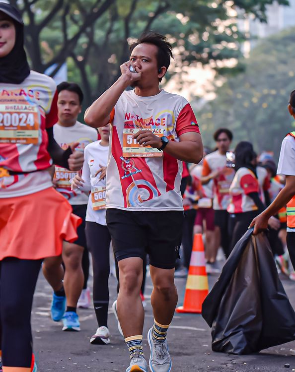 Race photo from NOTARACE 2025