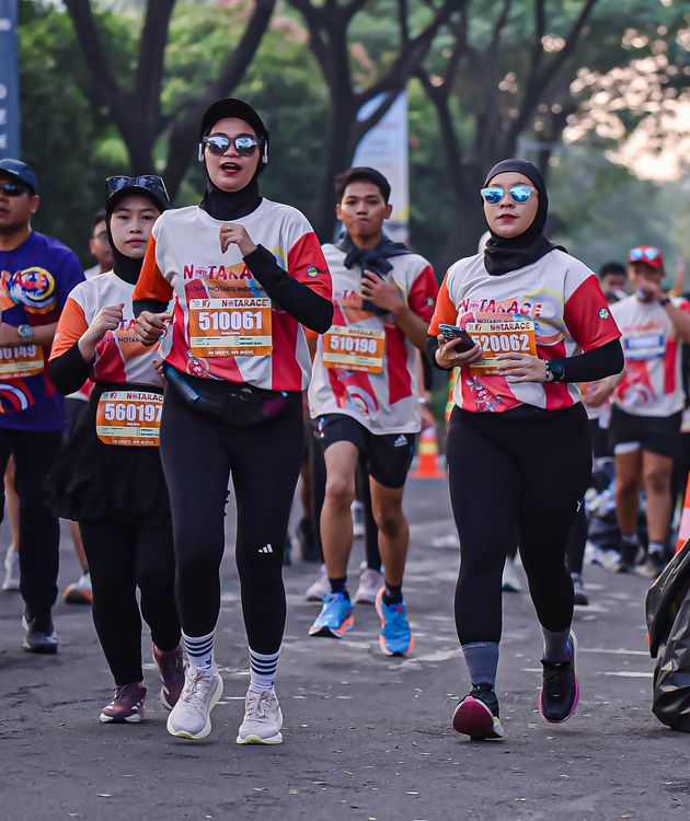 Race photo from NOTARACE 2025