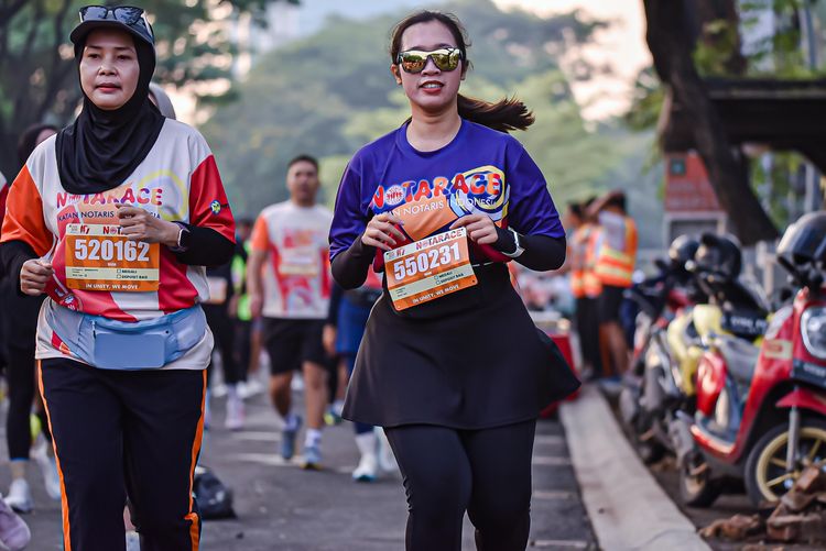 Race photo from NOTARACE 2025