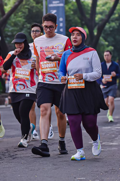 Race photo from NOTARACE 2025