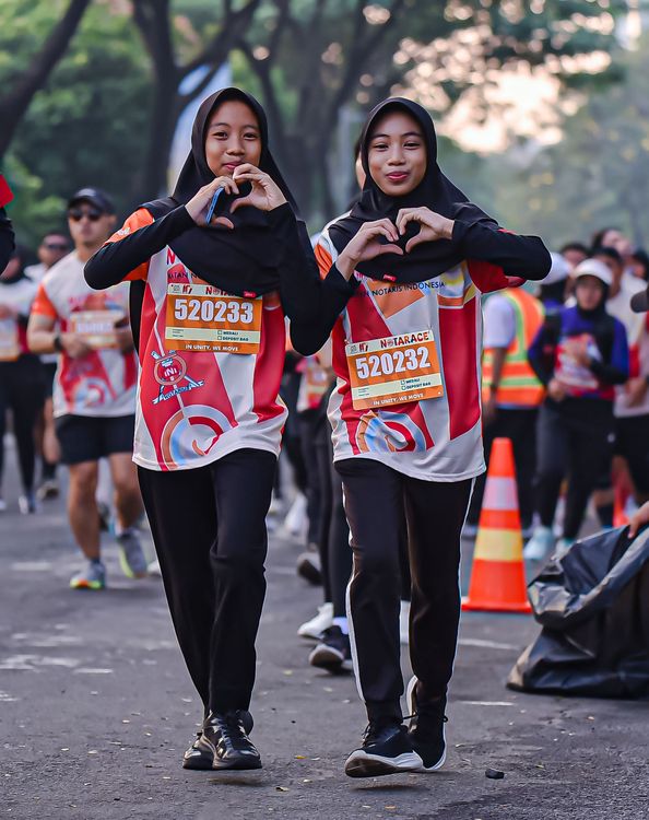 Race photo from NOTARACE 2025