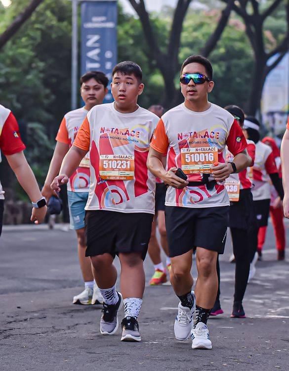 Race photo from NOTARACE 2025