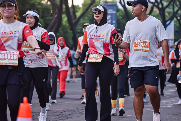 Race photo from NOTARACE 2025