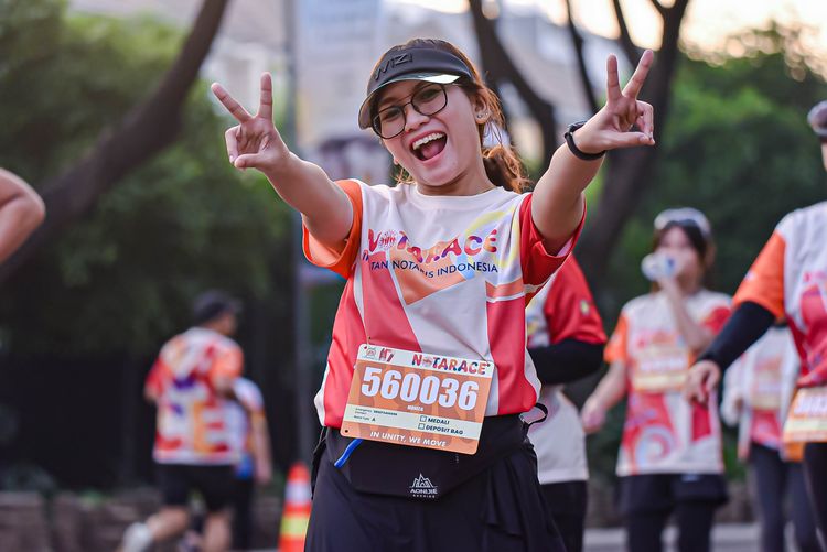 Race photo from NOTARACE 2025
