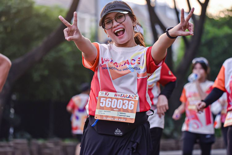 Race photo from NOTARACE 2025