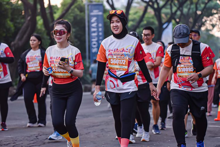 Race photo from NOTARACE 2025
