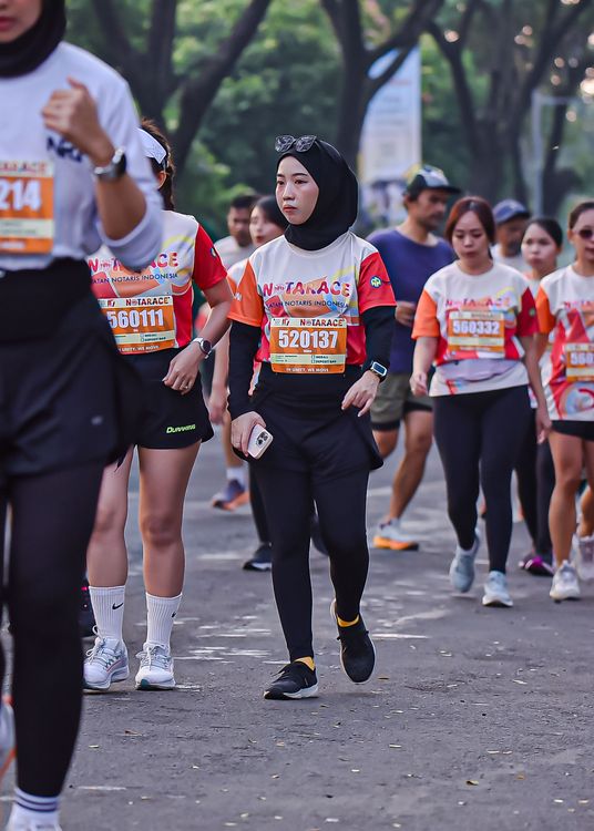 Race photo from NOTARACE 2025