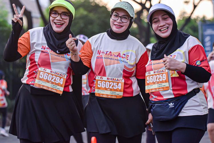 Race photo from NOTARACE 2025