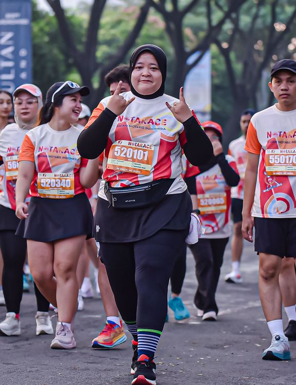 Race photo from NOTARACE 2025