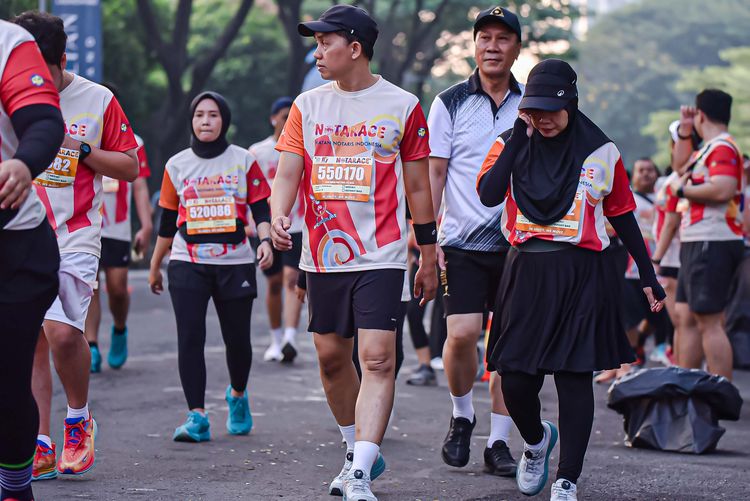 Race photo from NOTARACE 2025
