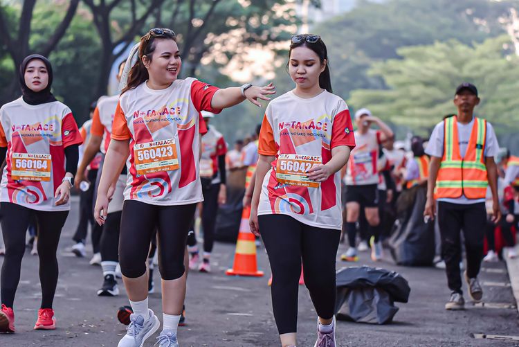 Race photo from NOTARACE 2025