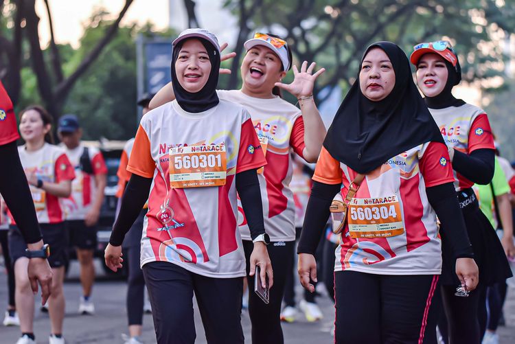 Race photo from NOTARACE 2025