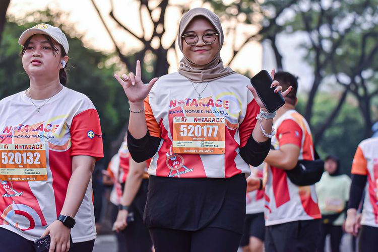 Race photo from NOTARACE 2025