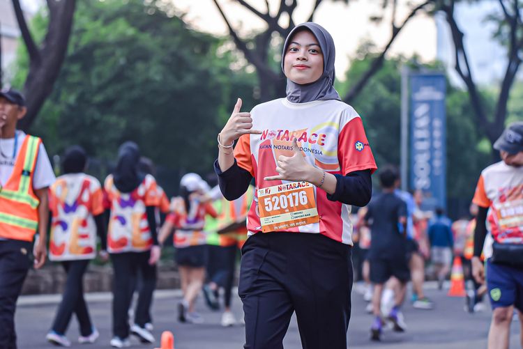 Race photo from NOTARACE 2025