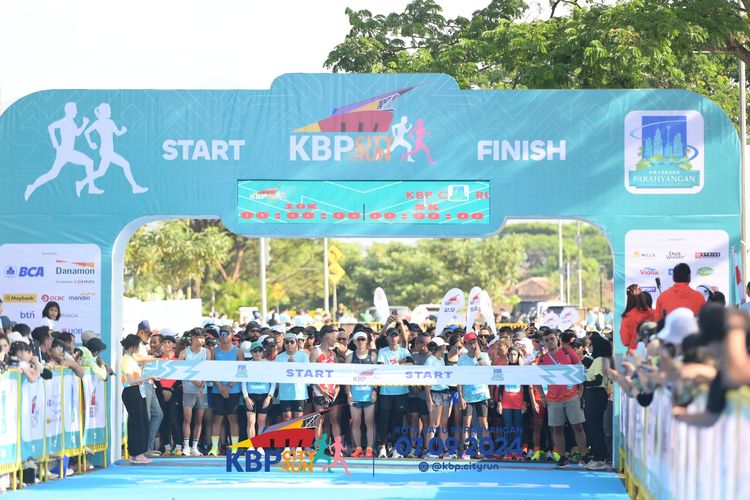 Race photo from KBP City Run 2024