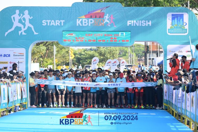 Race photo from KBP City Run 2024