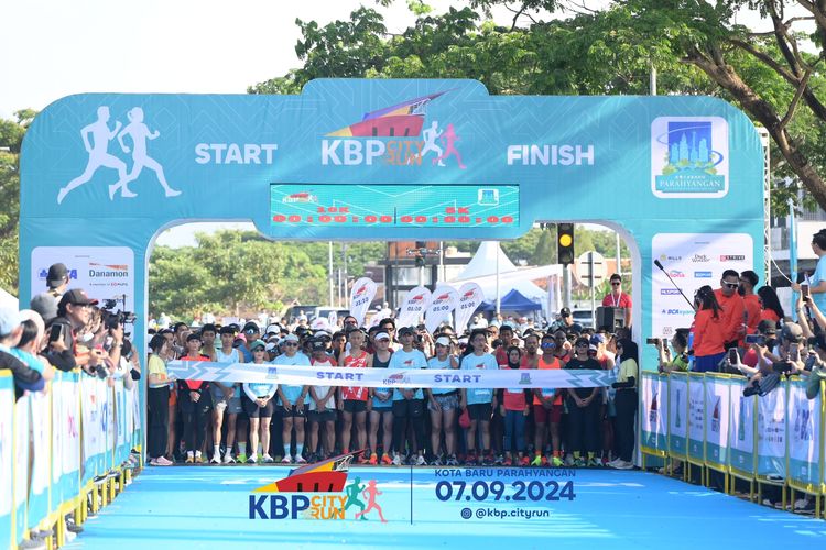 Race photo from KBP City Run 2024