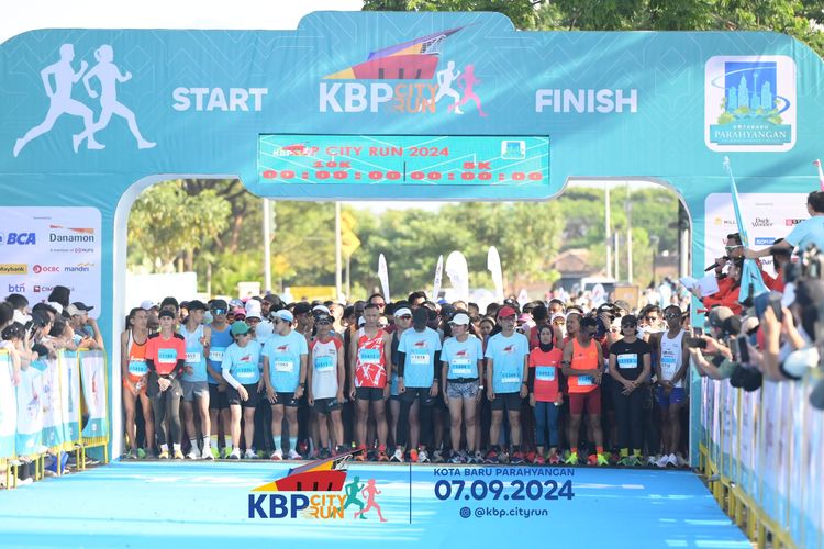 Race photo from KBP City Run 2024