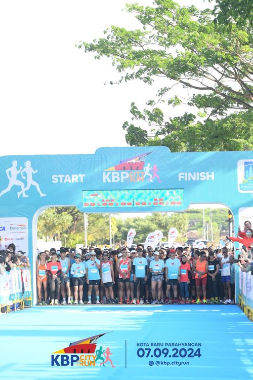 Race photo from KBP City Run 2024