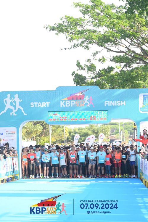 Race photo from KBP City Run 2024