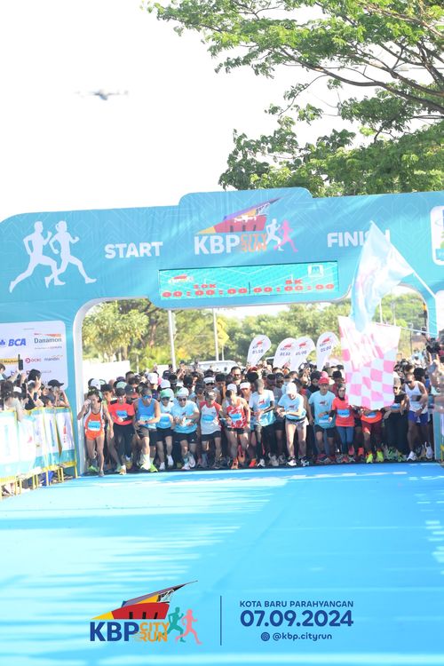 Race photo from KBP City Run 2024
