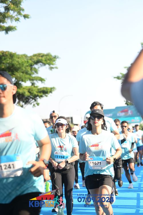 Race photo from KBP City Run 2024