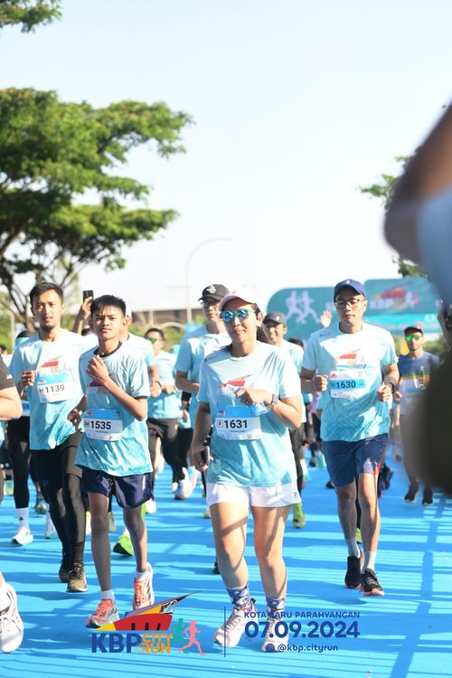 Race photo from KBP City Run 2024