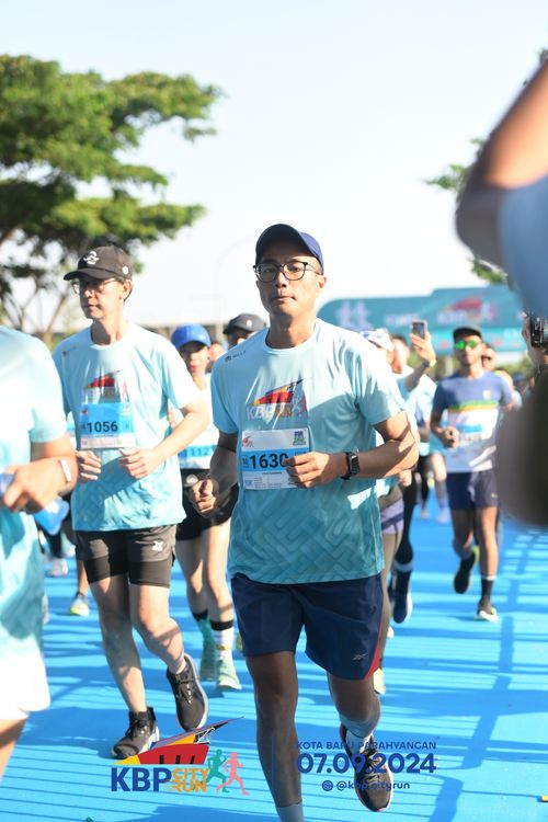 Race photo from KBP City Run 2024