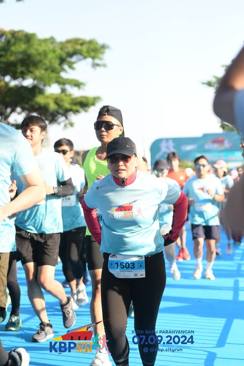 Race photo from KBP City Run 2024