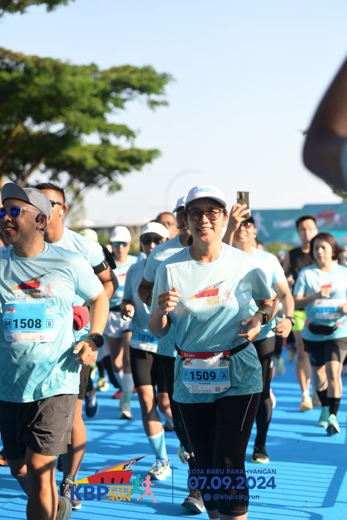 Race photo from KBP City Run 2024