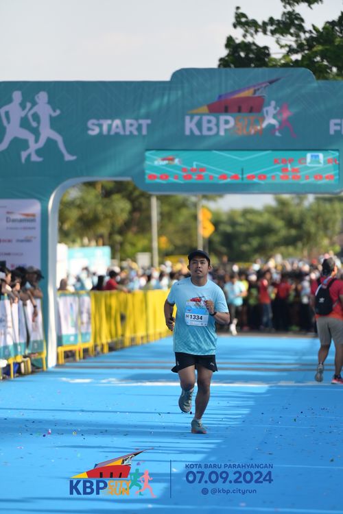 Race photo from KBP City Run 2024