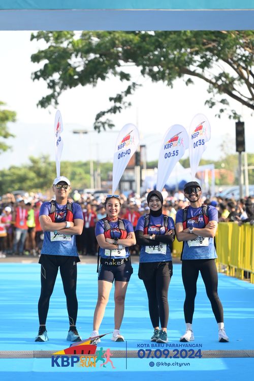 Race photo from KBP City Run 2024