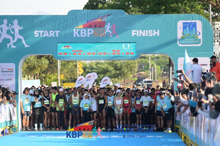 Race photo from KBP City Run 2024