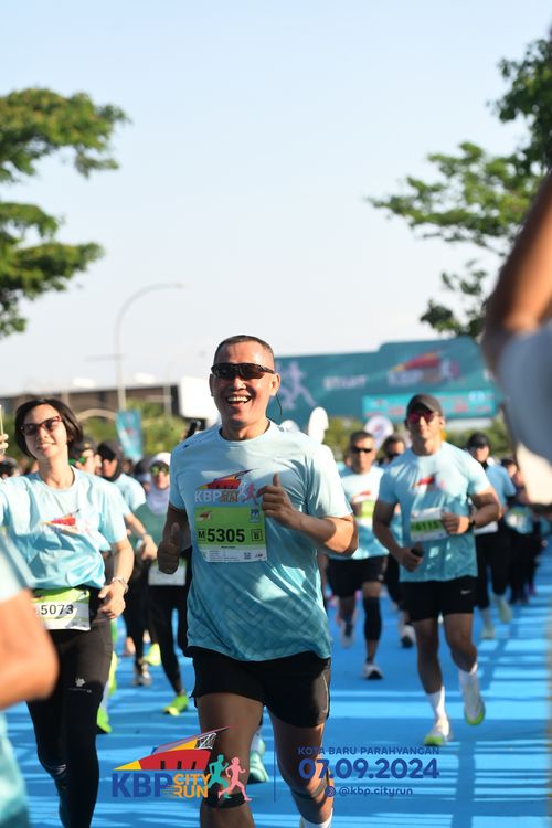 Race photo from KBP City Run 2024