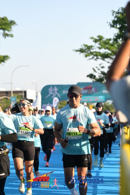 Race photo from KBP City Run 2024