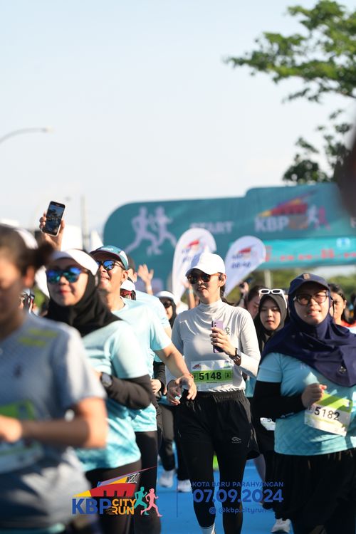 Race photo from KBP City Run 2024