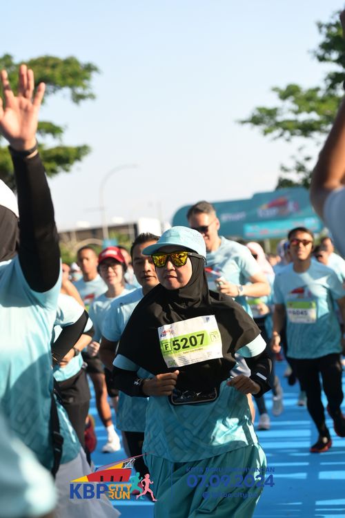 Race photo from KBP City Run 2024