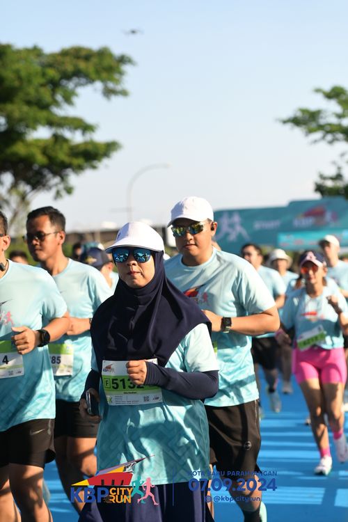 Race photo from KBP City Run 2024