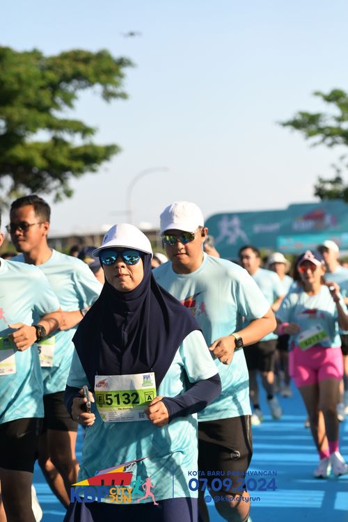 Race photo from KBP City Run 2024