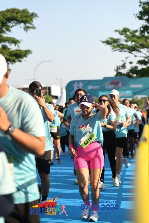 Race photo from KBP City Run 2024