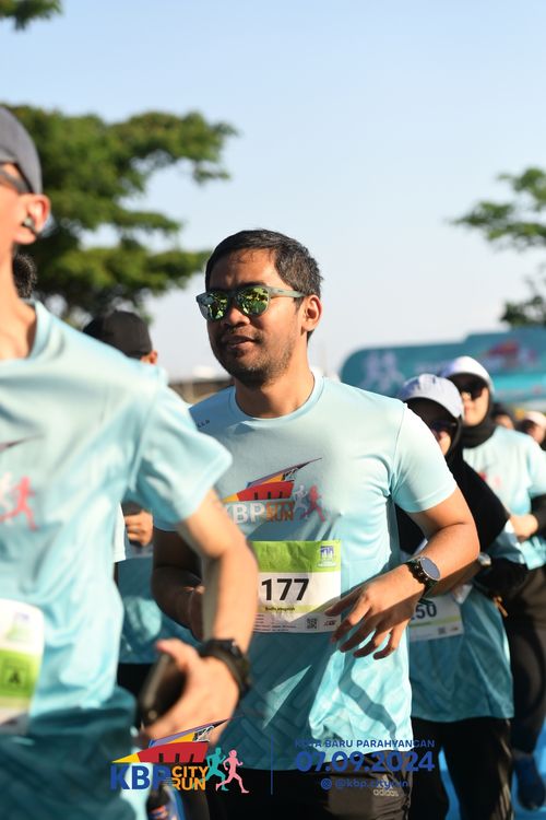 Race photo from KBP City Run 2024