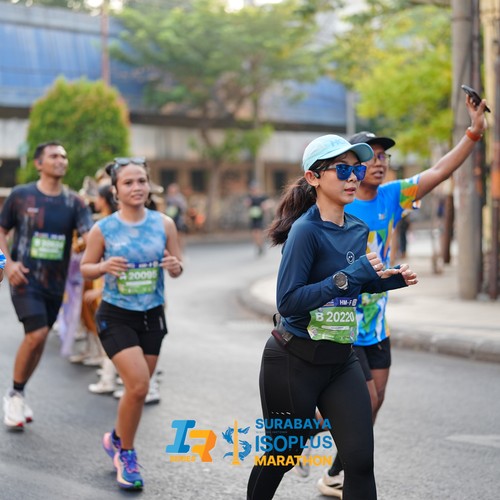 Race photo from SURABAYA ISOPLUS MARATHON 2026