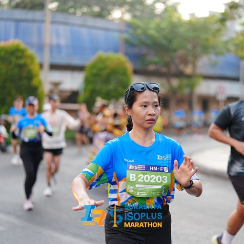 Race photo from SURABAYA ISOPLUS MARATHON 2026