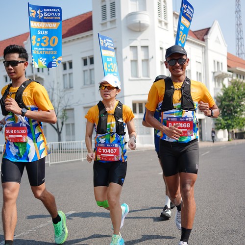 Race photo from SURABAYA ISOPLUS MARATHON 2026
